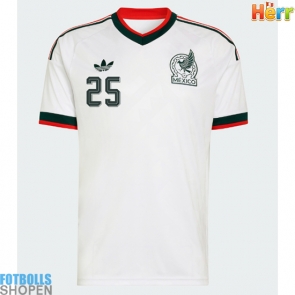 Billiga Mexiko Roberto Alvarado #25 Bortatröja VM 2026 Kortärmad